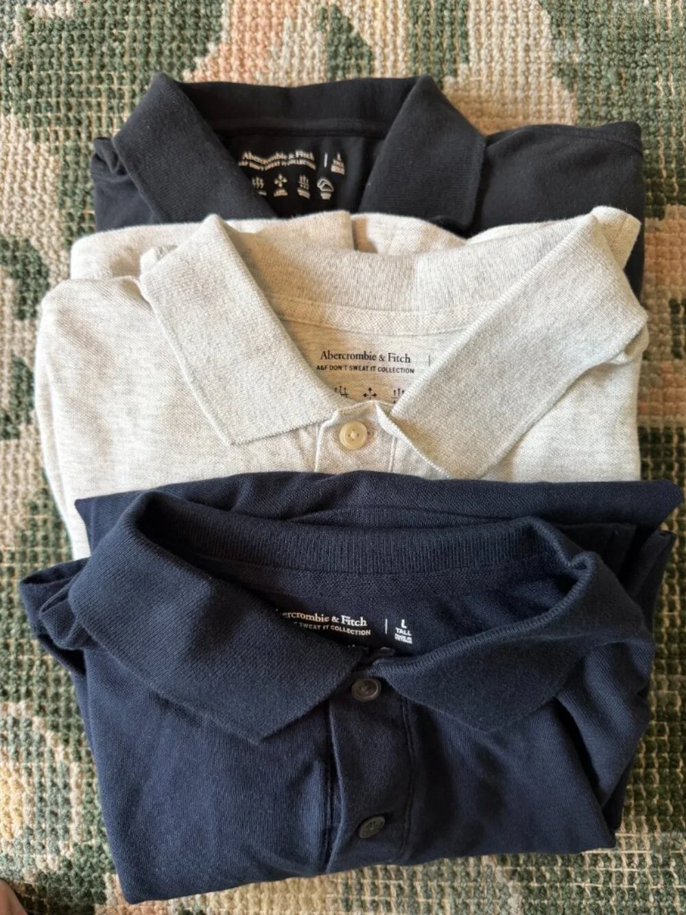 Abercrombie & Fitch Men’s Polo Bundle - Picture 1 of 11